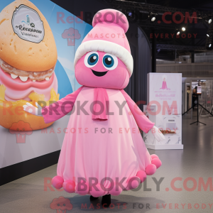 Maskottchenkostüm Rosa...