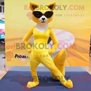 Costume mascotte de Puma...