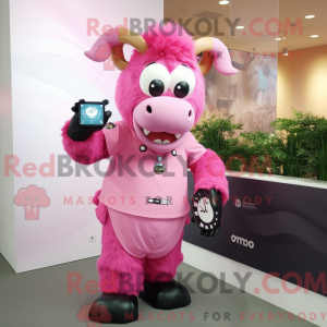 Máscara Rosa Buffalo com...