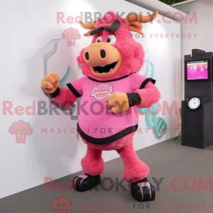 Máscara Rosa Buffalo com...