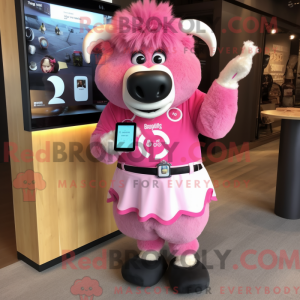 Máscara Rosa Buffalo com...
