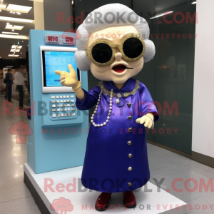 Telefon maskot kostume...