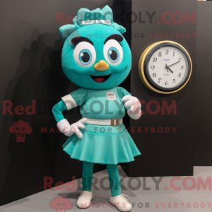 Teal Armbanduhr Maskottchen...