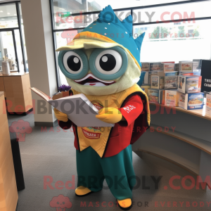 Fish Tacos mascot costume...