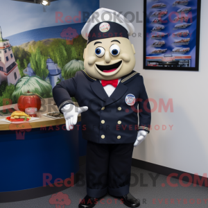 Navy Fajitas mascot costume...
