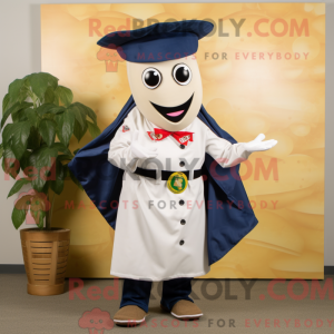Navy Fajitas maskot kostume...
