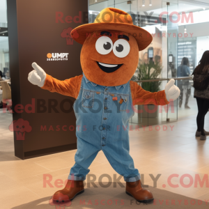 Rust Squash mascottekostuum...