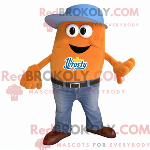 Rust Squash mascottekostuum...