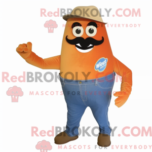 Rust Squash mascottekostuum...