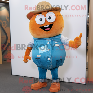 Rust Squash mascottekostuum...