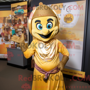 Costume mascotte Tikka...