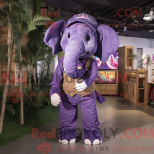 Paarse olifant...