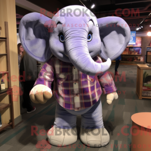 Lilla elefant maskot...