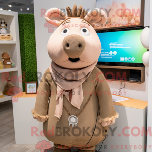 Disfraz de mascota Tan Sow...