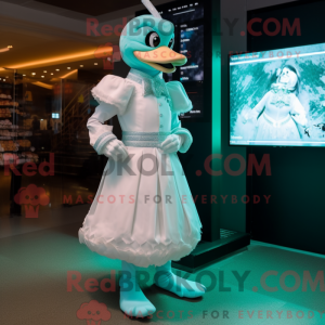 Máscara de Teal Goose com...
