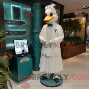 Máscara de Teal Goose com...