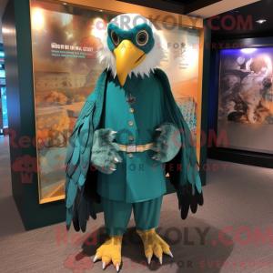 Costume de mascotte Teal...