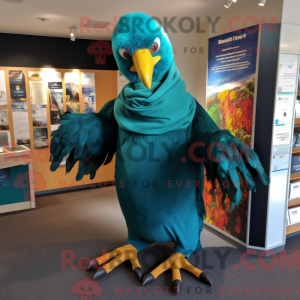 Máscara Teal Haasts Eagle...