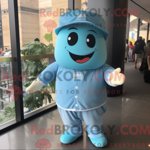 Disfraz de mascota Cyan Dim...