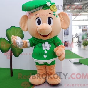 Tan Four Leaf Clover...