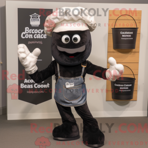 Maskottchenkostüm Black...