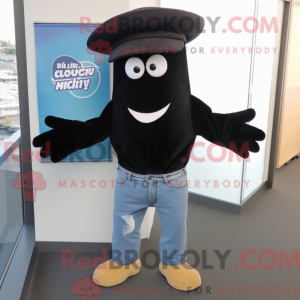 Personaggio mascotte Black...