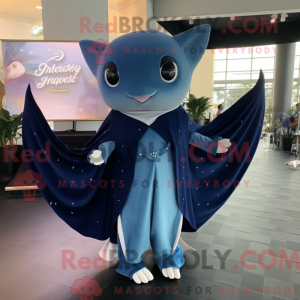 Costume mascotte de raie...