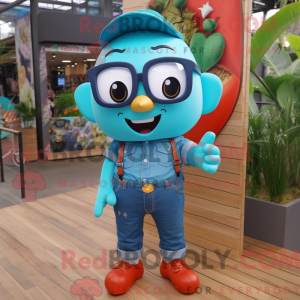 Postava maskota Teal Arrow...