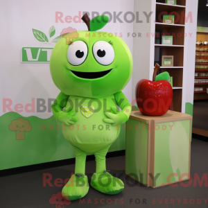 Postava maskota Lime Green...