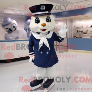 Navy Pair Of Ice Skates...