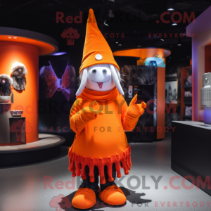 Postava maskota Orange...