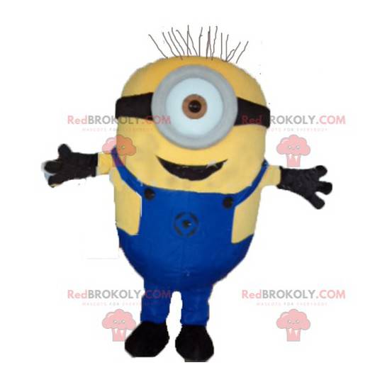 Berühmte gelbe Zeichentrickfigur des Minion-Maskottchens -