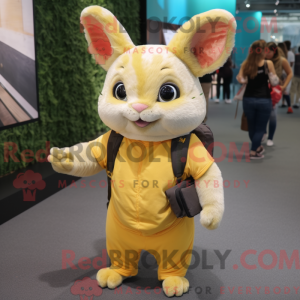 Gul Chinchilla maskot...