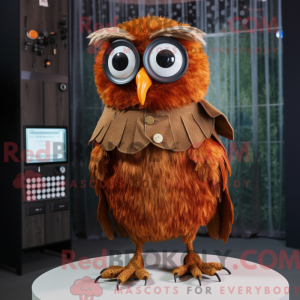 Disfraz de mascota Rust Owl...