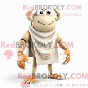 Cream Crab mascot costume...
