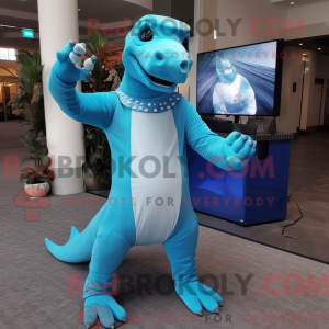 Sky Blue Iguanodon...