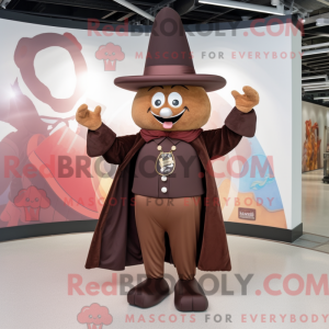 Brown Magician mascot...