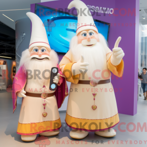 Figura de máscara de creme...