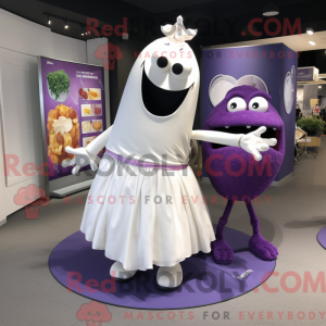Lilla Squash maskot kostume...