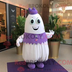 Purple Squash mascot...