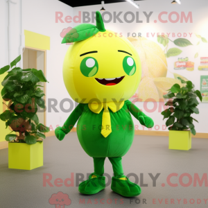 Forest Green Lemon maskot...