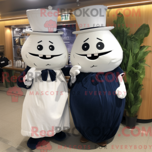 Navy Turnip mascot costume...