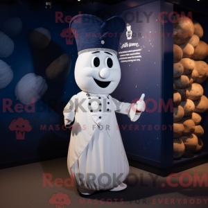 Navy Turnip mascottekostuum...