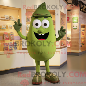 Oliven Candy Box maskot...