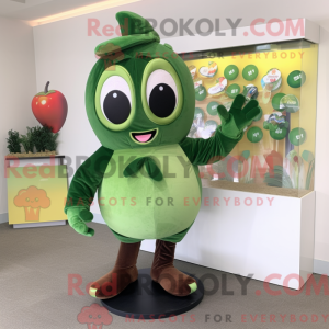 Oliven Candy Box maskot...