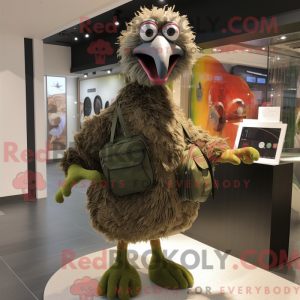 Olive Ostrich mascot...