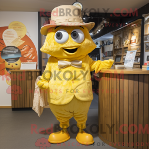 Gul Fish And Chips maskot...