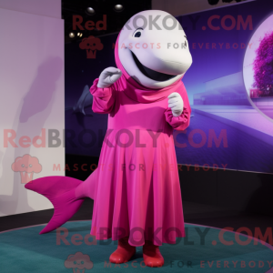 Postava maskota Magenta...