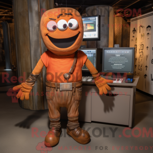 Máscara de computador Rust...