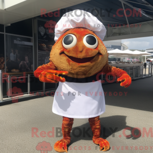 Crab Cakes maskot kostyme...